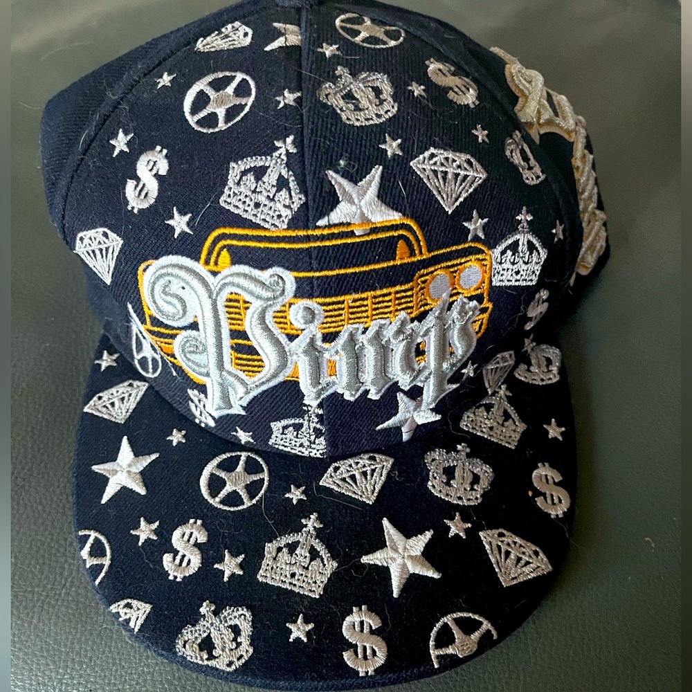 “PIMP” graffiti style fitted hat